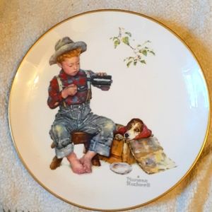 Norman Rockwell plate